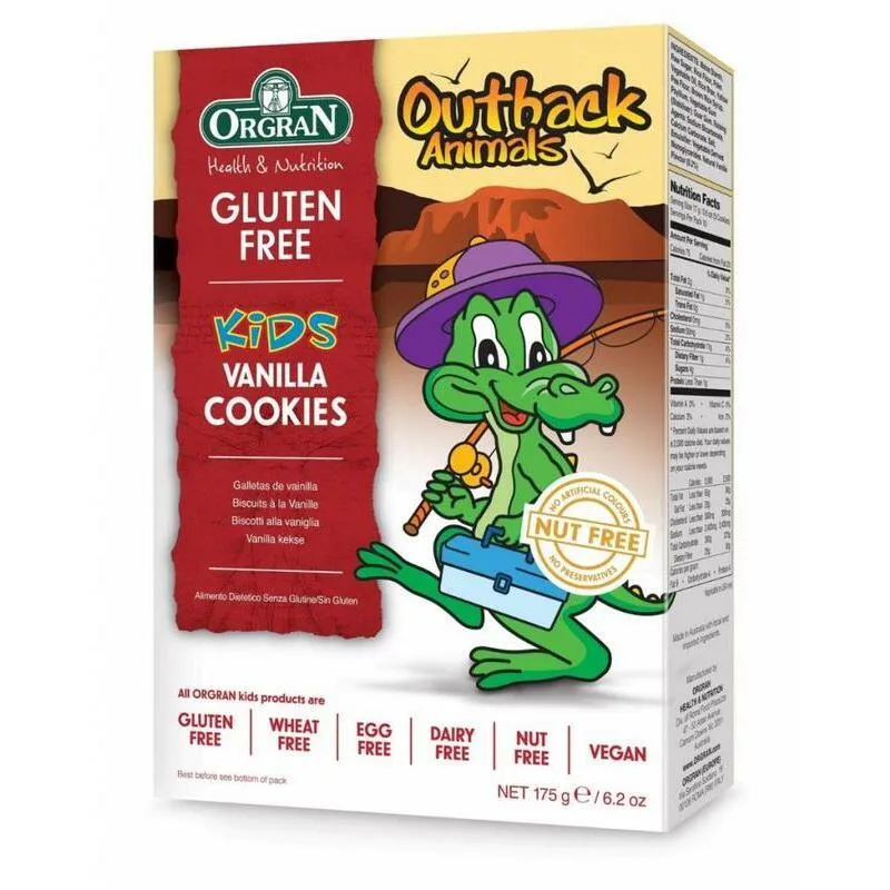 Orgran Dierenkoekjes vanille 175g