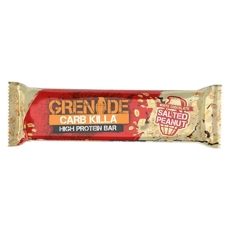 Grenade High protein bar white chocolate salted peanut 60g