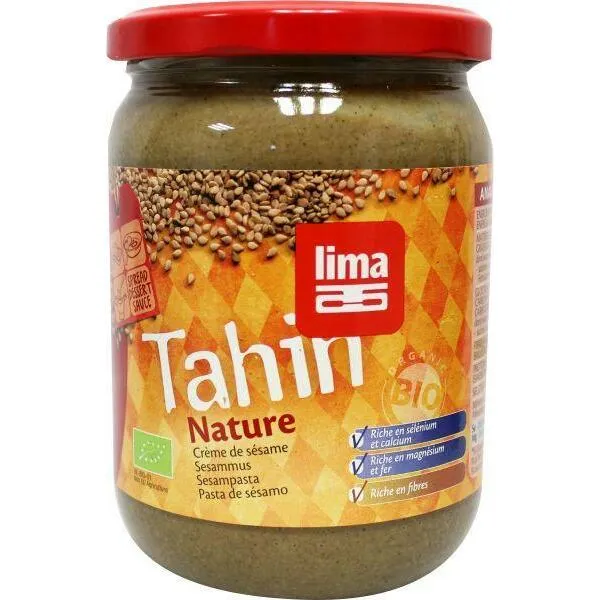 Lima Tahin zonder zout bio 500g