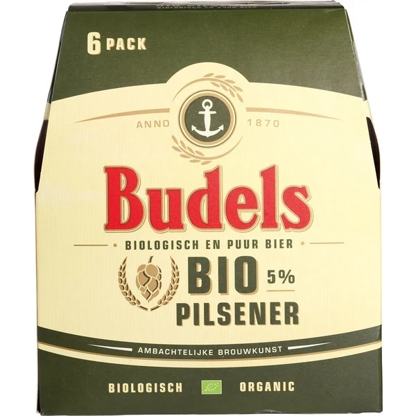 Budels Biobier 6-pack bio 6st
