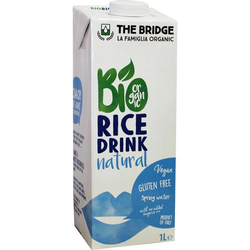 The Bridge Rijstdrink natural bio 1000ml