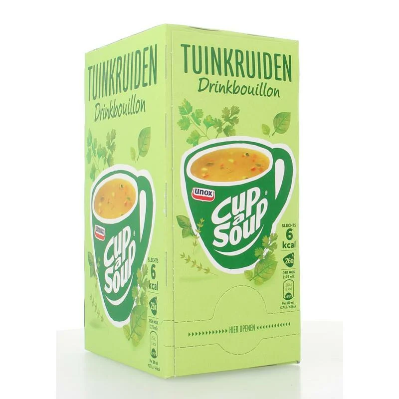 Cup A soup Heldere tuinkruiden bouillon 26zk