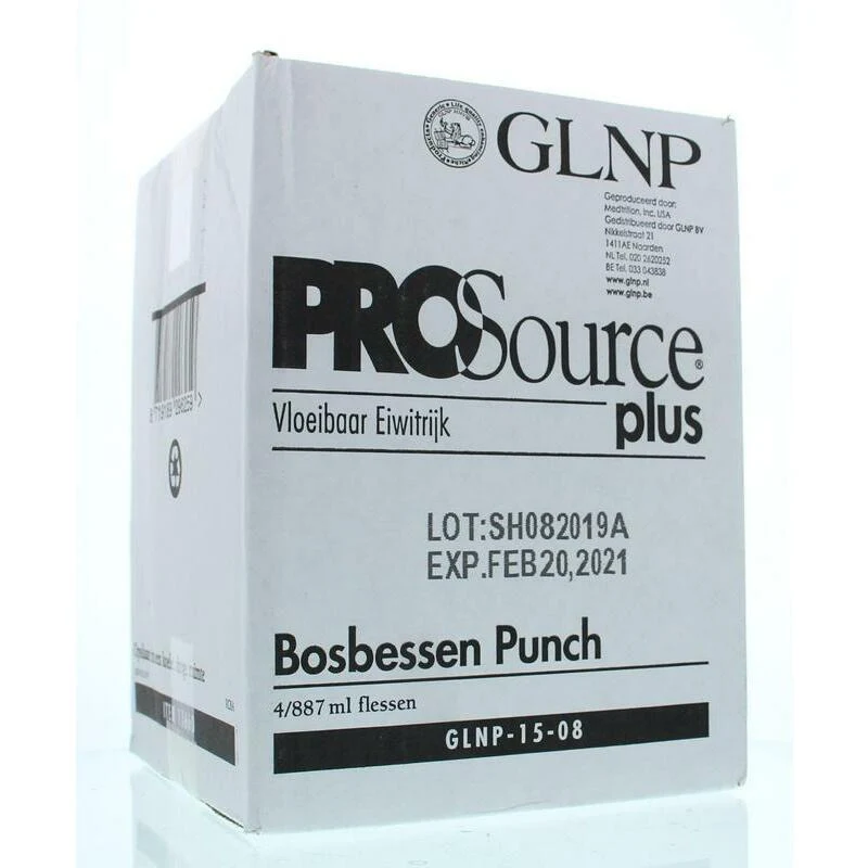 Prosource Plus bosbessen 887 ml 4st