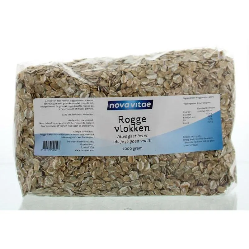Nova Vitae Roggevlokken 1000g