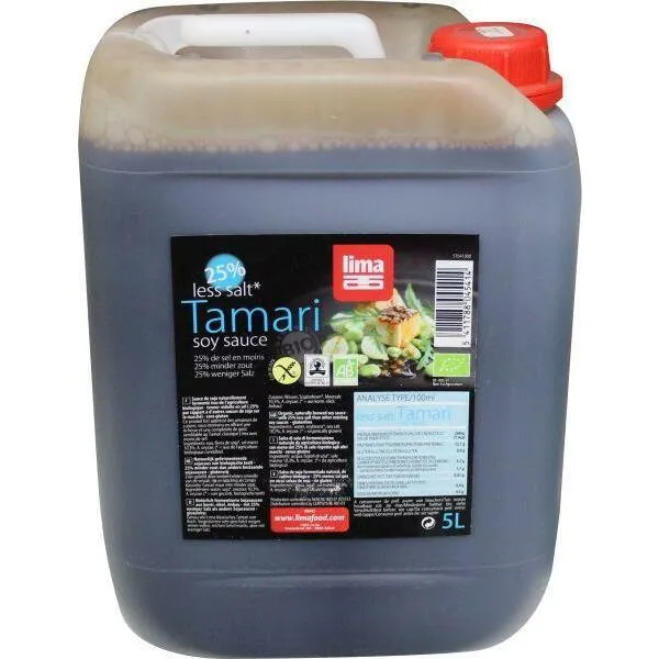 Lima Tamari 25% minder zout bio 5000ml