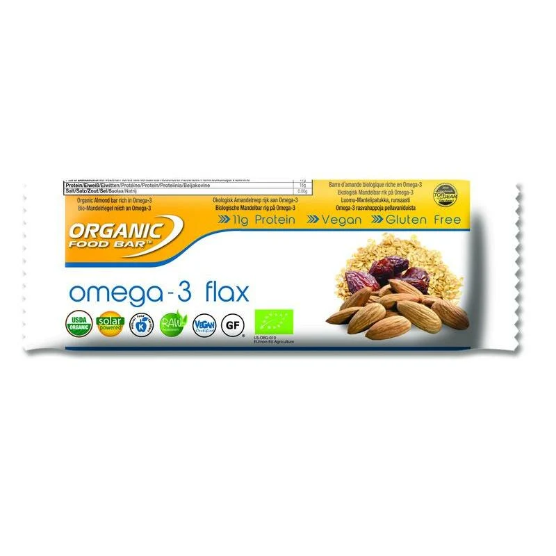 Organic Food Bar omega 3 flax bio 68g