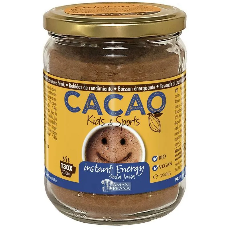 Amanprana Cacao kids & sport bio 390g