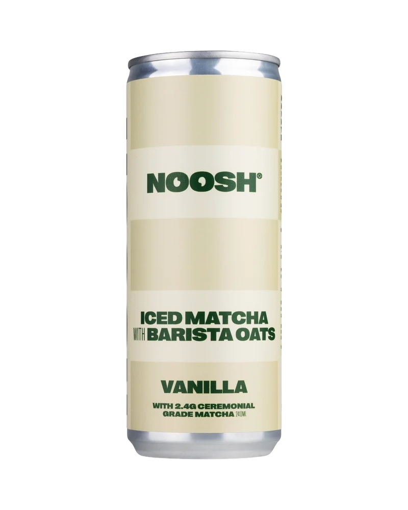 NOOSH Matcha Iced Latte | Vanilla