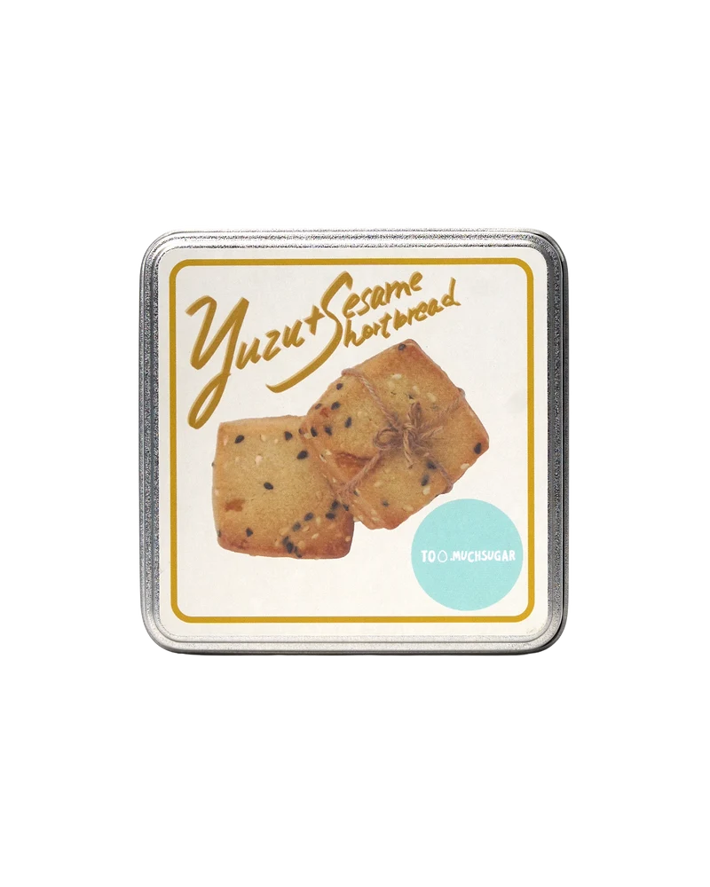 Yuzu and Sesame Shortbread Tin