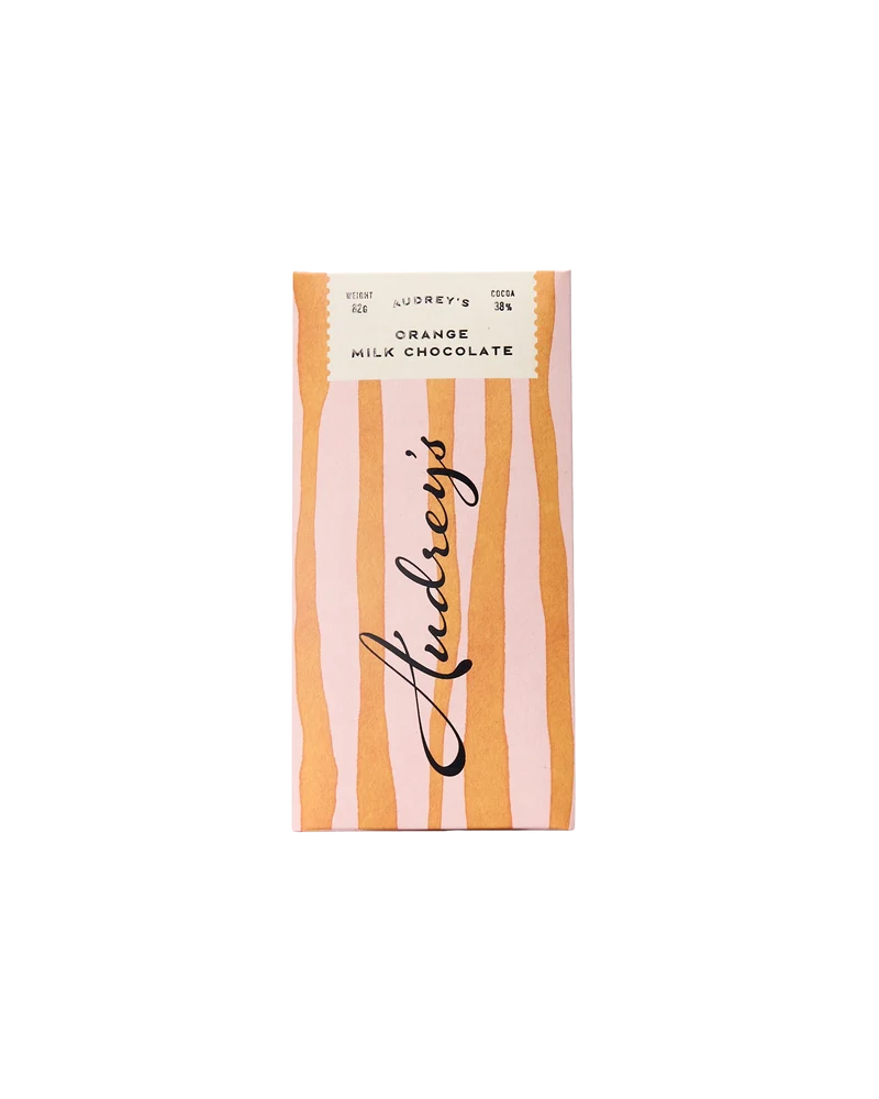 38% Orange Milk Chocolate Bar