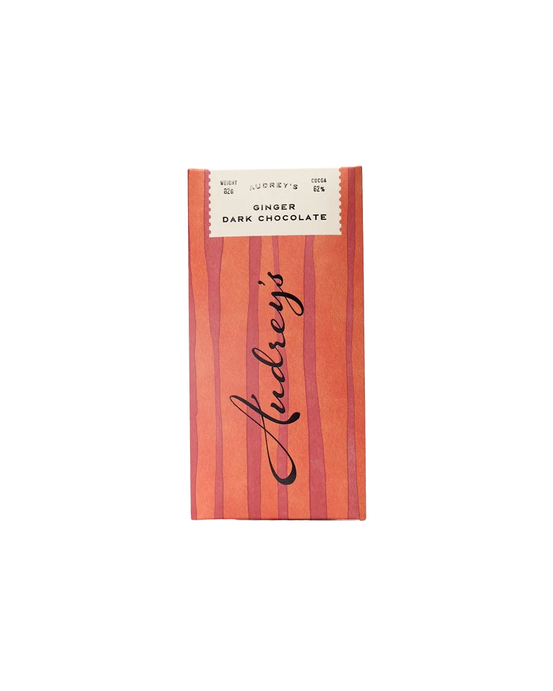 62% Dark Chocolate Ginger Bar