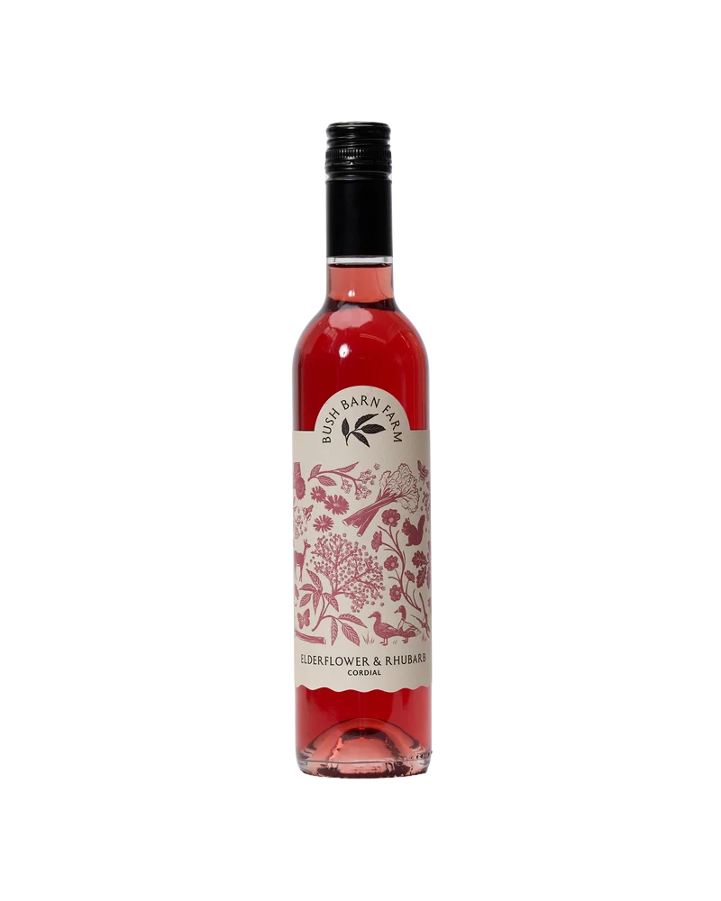 Elderflower & Rhubarb Cordial