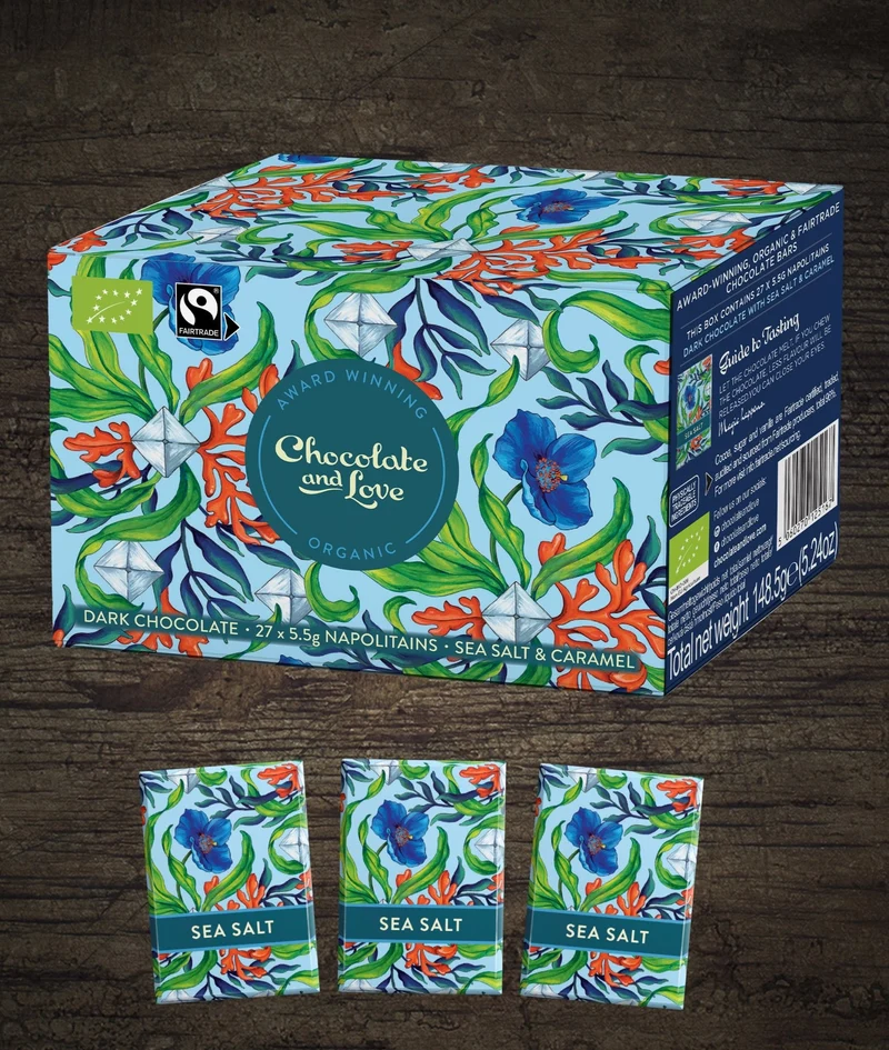SEA SALT BALLOTIN BOX - 27 x 5.5g NAPOLITAINS