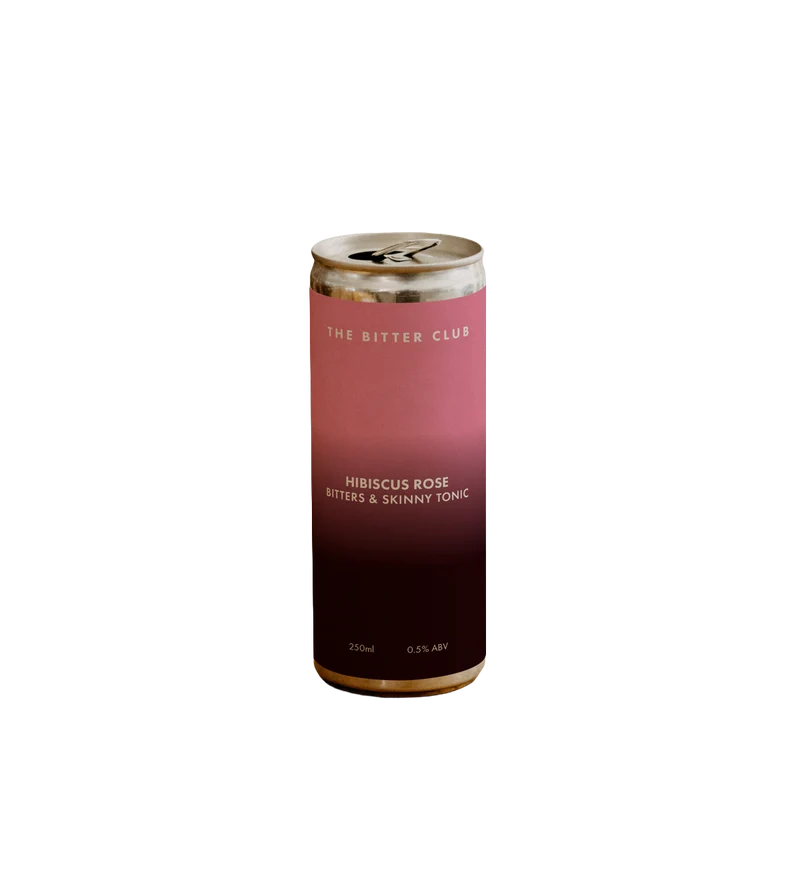 Hibiscus Rose Bitters & Tonic