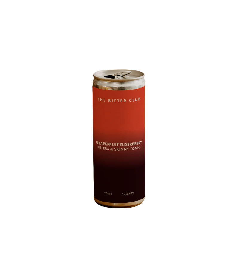 Grapefruit Elderberry Bitters & Tonic