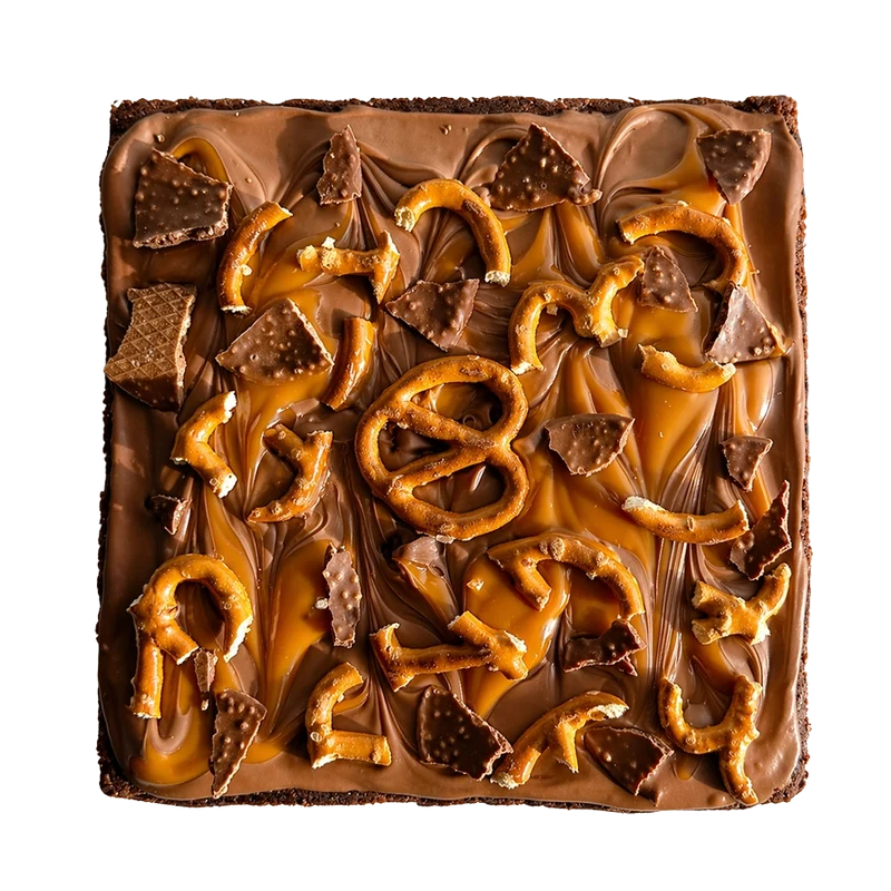 Salted Caramel Dad Brownies