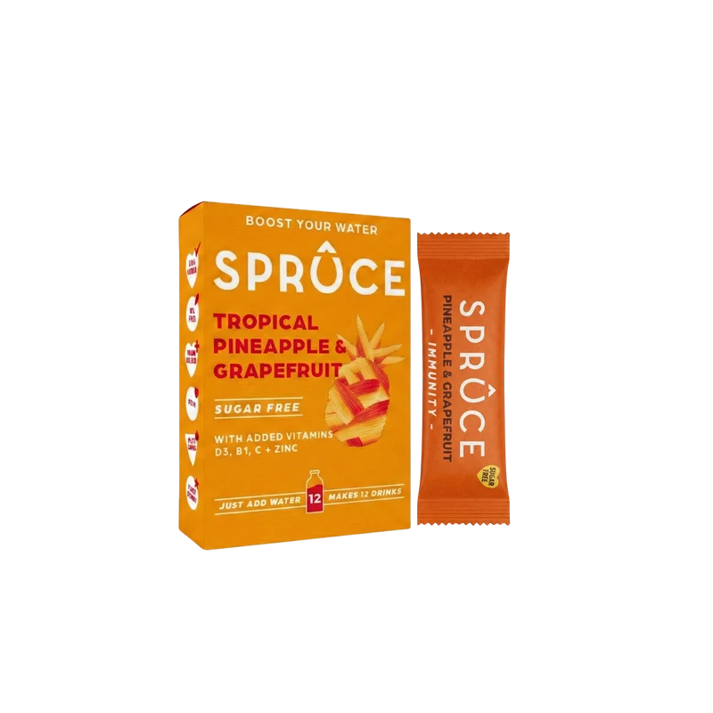Spruce Pineapple & Grapefruit Water Enhancer 12 Pack