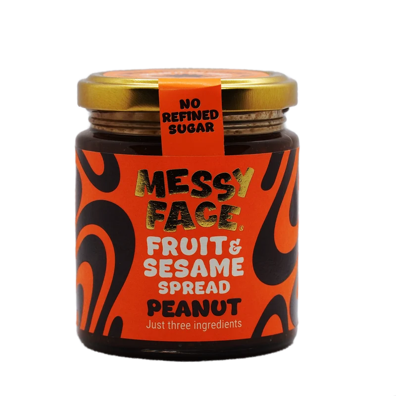 Messyface Fruit and Sesame Spread - Peanut Edition