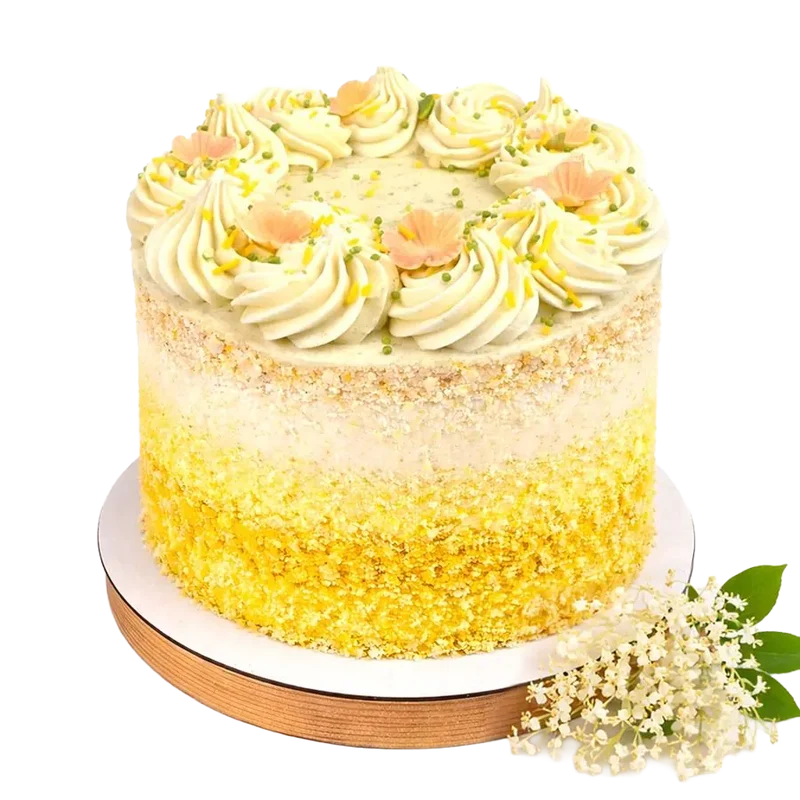 Lemon Elderflower Bento Cake - 5 inch