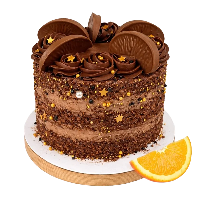 Chocolate Orange Bento Cake - 5 inch