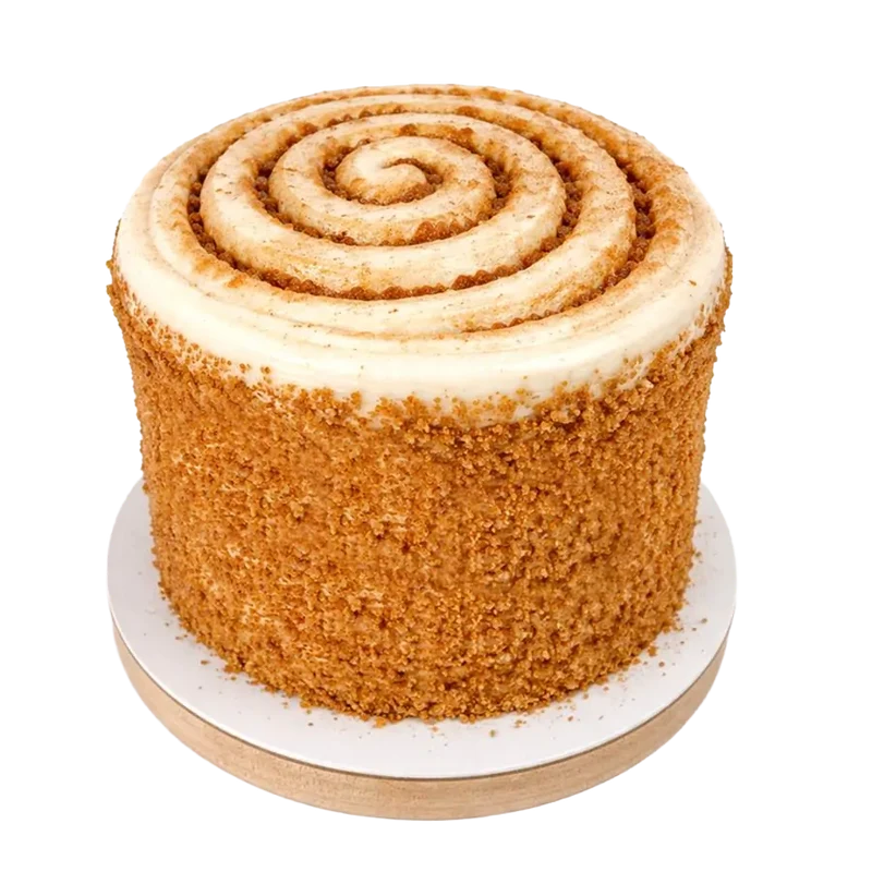 Cinnamon Bun Bento Cake - 5 inch