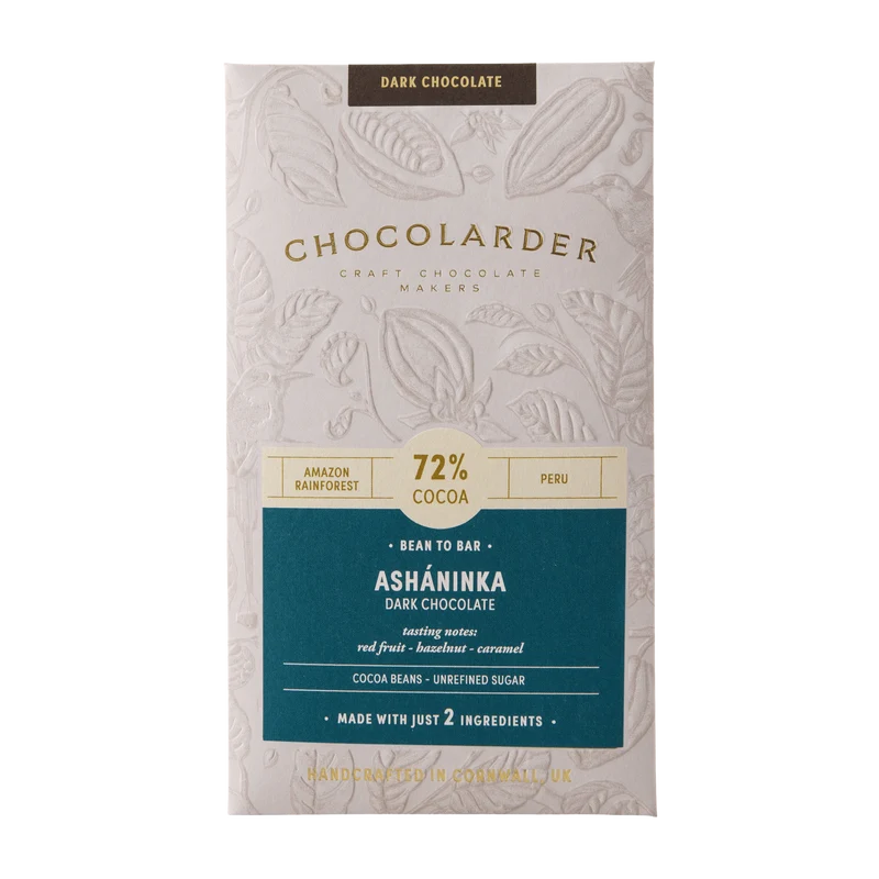 Asháninka 72% Dark Chocolate Bar