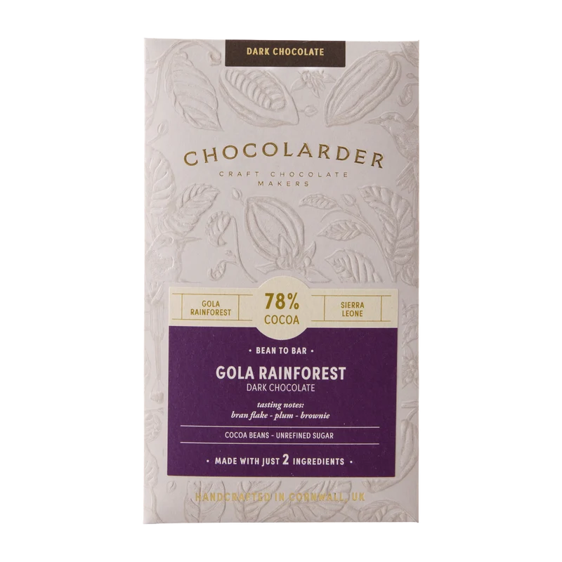 Gola Rainforest 78% Dark Chocolate Bar