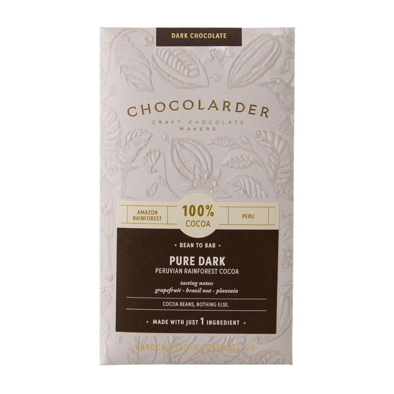 Pure 100% Dark Chocolate Bar