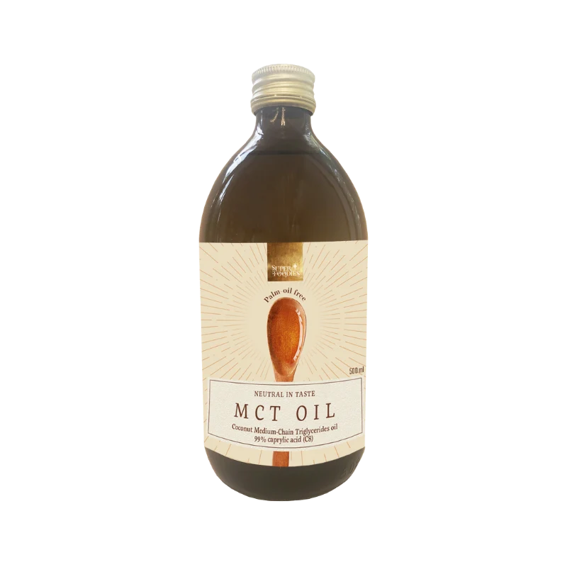 MCT olie C8 - Superfoodies - 500 ml