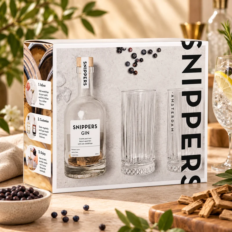 Originals Gift Pack Gin | 2 Glasses | Snippers