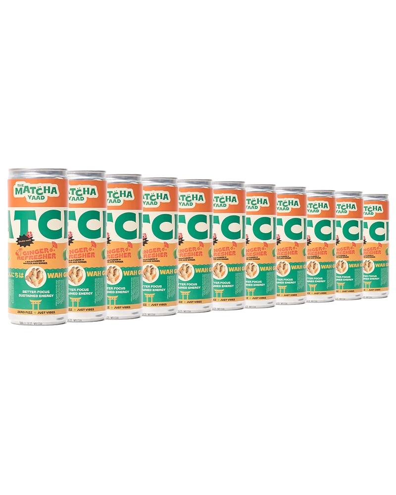 Ginger Refresher Matcha Drink (12 Pack)