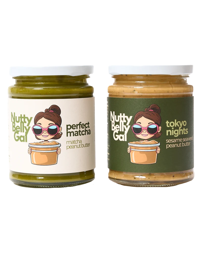Japanese Peanut Butter Bundle: Matcha & Sesame-Seaweed