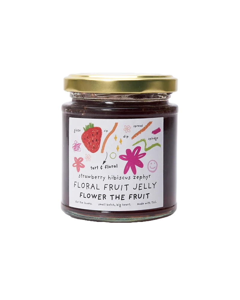 Strawberry Hibiscus Zephyr Jelly