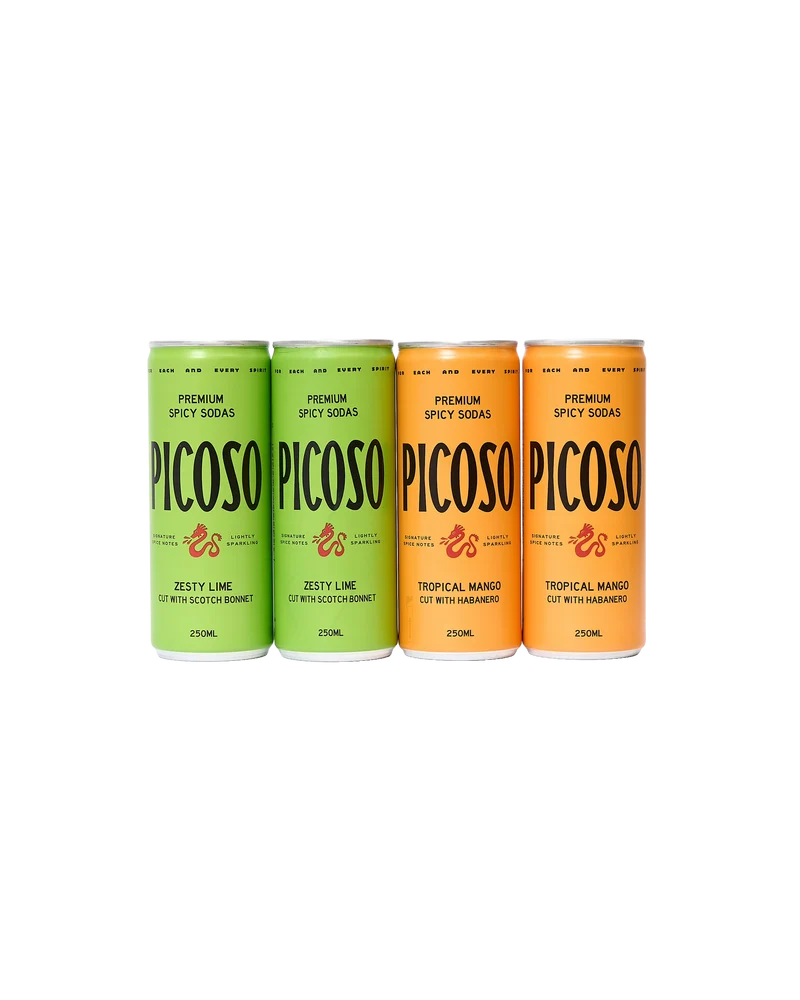 Spicy Soda Mixed Pack (4 cans)