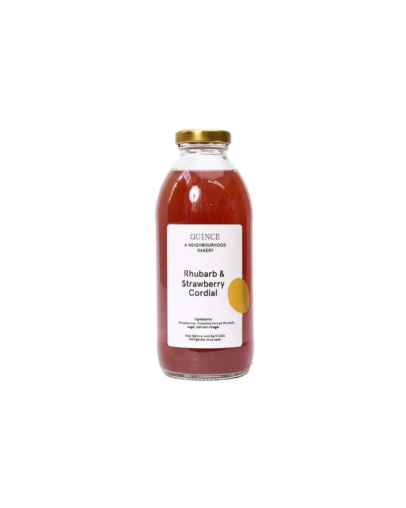 Rhubarb & Strawberry Cordial