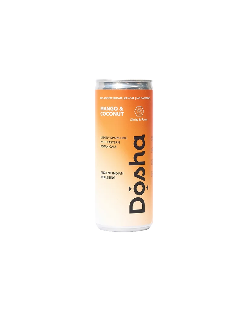 Mango & Coconut Soda: Mental Clarity & Focus