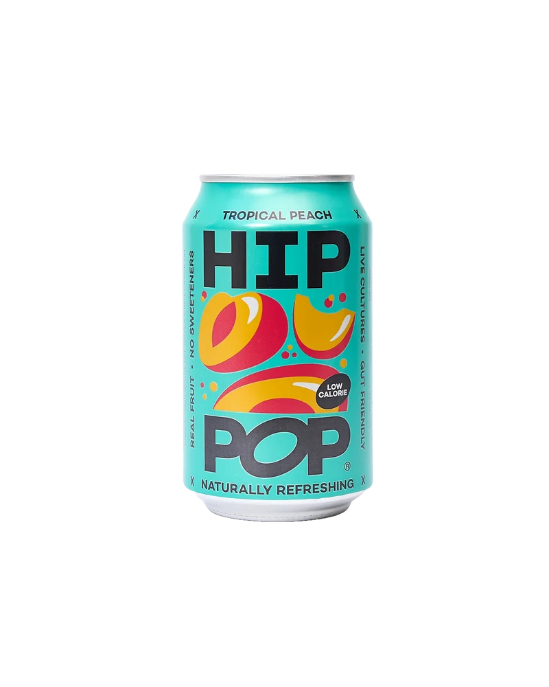 Tropical Peach Living Soda