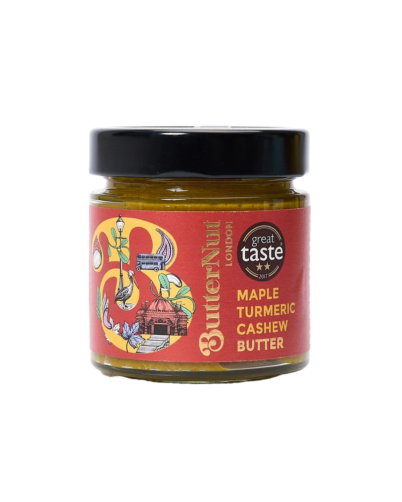 Maple Turmeric Cashew Butter