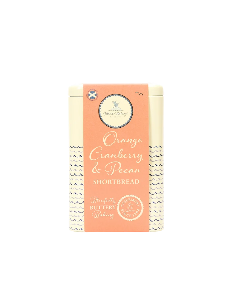 Orange, Cranberry & Pecan Shortbread Tin