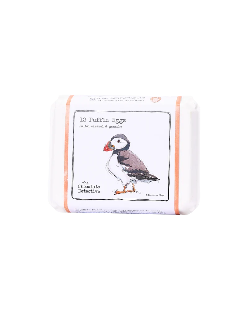 Puffin Eggs: Salted Caramel & Chocolate Ganache Eggs
