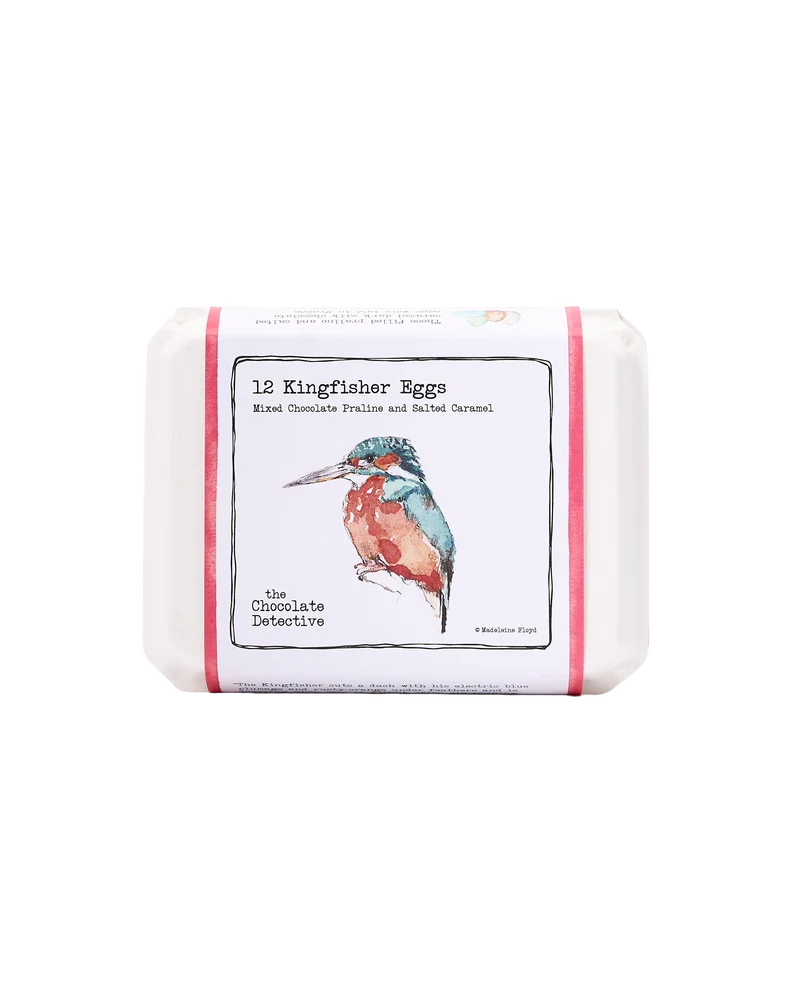 Kingfisher Eggs: Hazelnut Praline Milk Chocolate Eggs