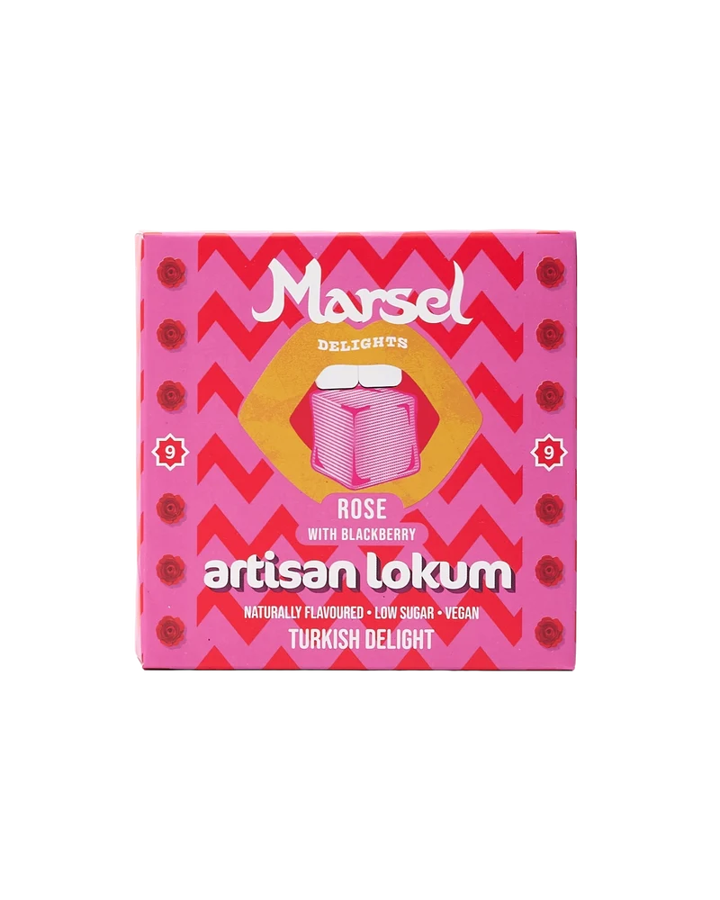 Rose & Blackberry Lokum Turkish Delights