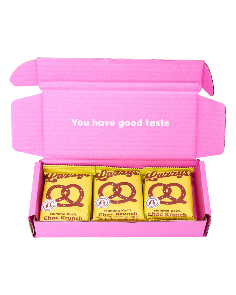 Mumma Kez's Choc Krunch: Pretzel Milk Chocolate Gift Box