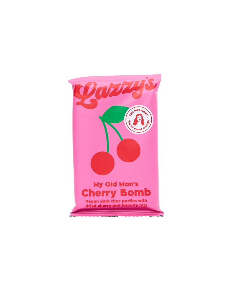 My Old Man's Cherry Bomb: Cherry & Biscuit Dark Chocolate
