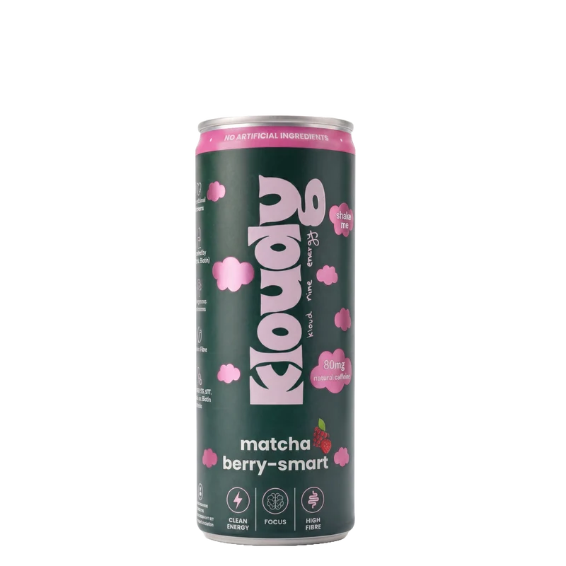Kloudy Matcha Berry Smart - Healthy Energy Drink