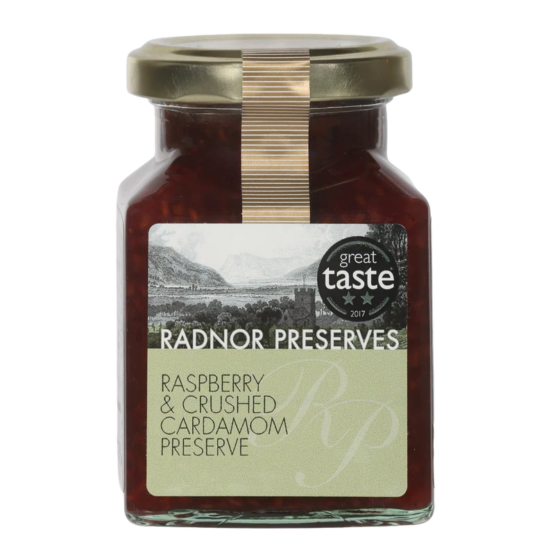 Raspberry & Crushed Cardamom Preserve