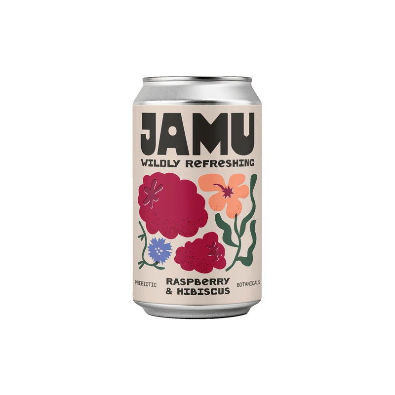 Raspberry & Hibiscus Premium Soda