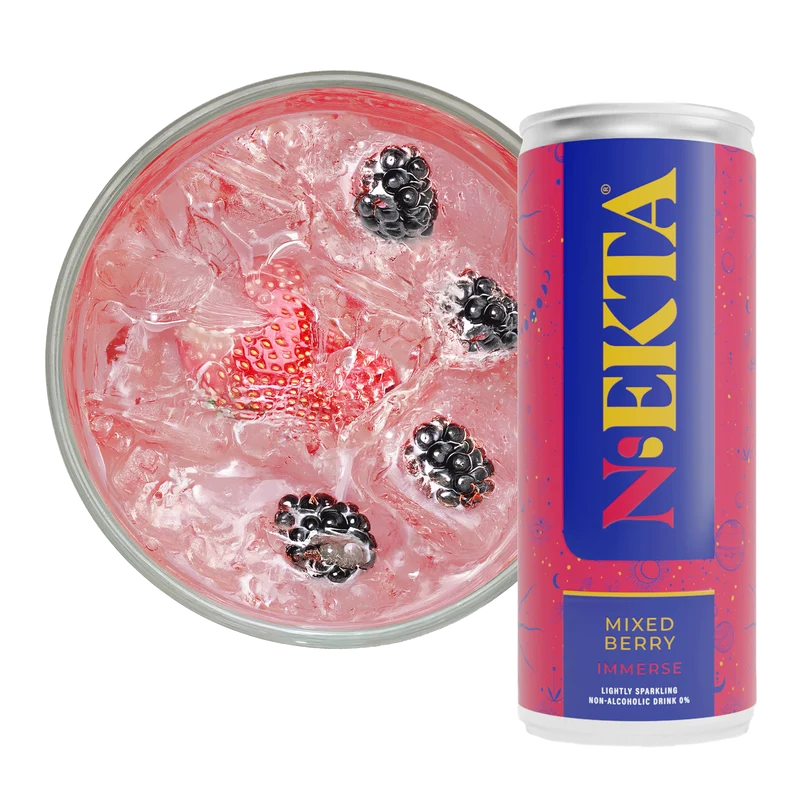 Alcohol-Free Cocktail Mixed Berry