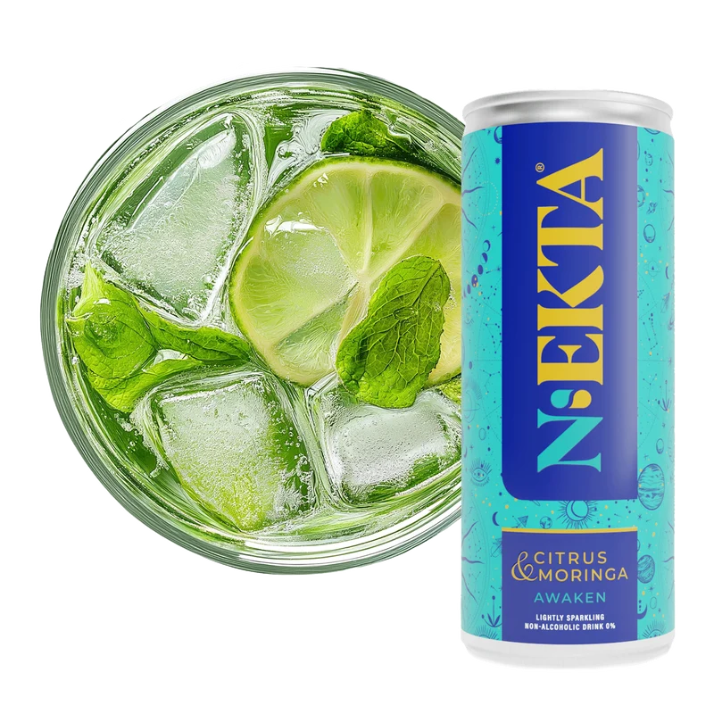 Alcohol-Free Cocktail Citrus & Moringa