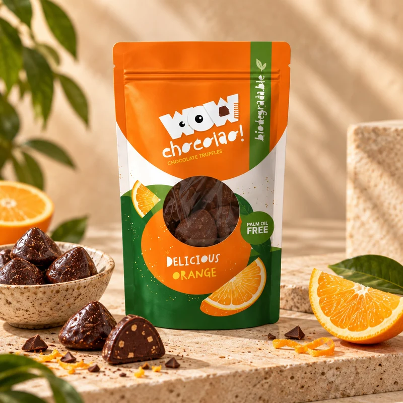Sinaasappel Chocolade Truffels | 200 gram